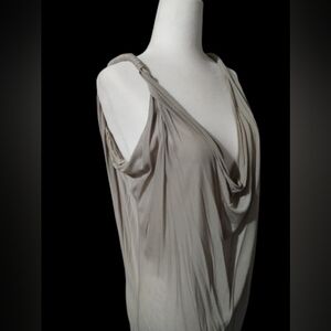 NWOT My Tribe Sleeveless Top Large Tan Color